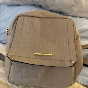 Steve Madden Gray Backpack
